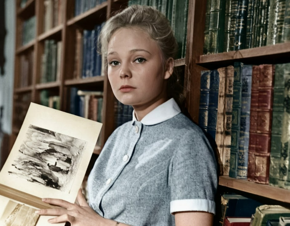 Наталья Белохвостикова в фильме "У озера", 1969 год