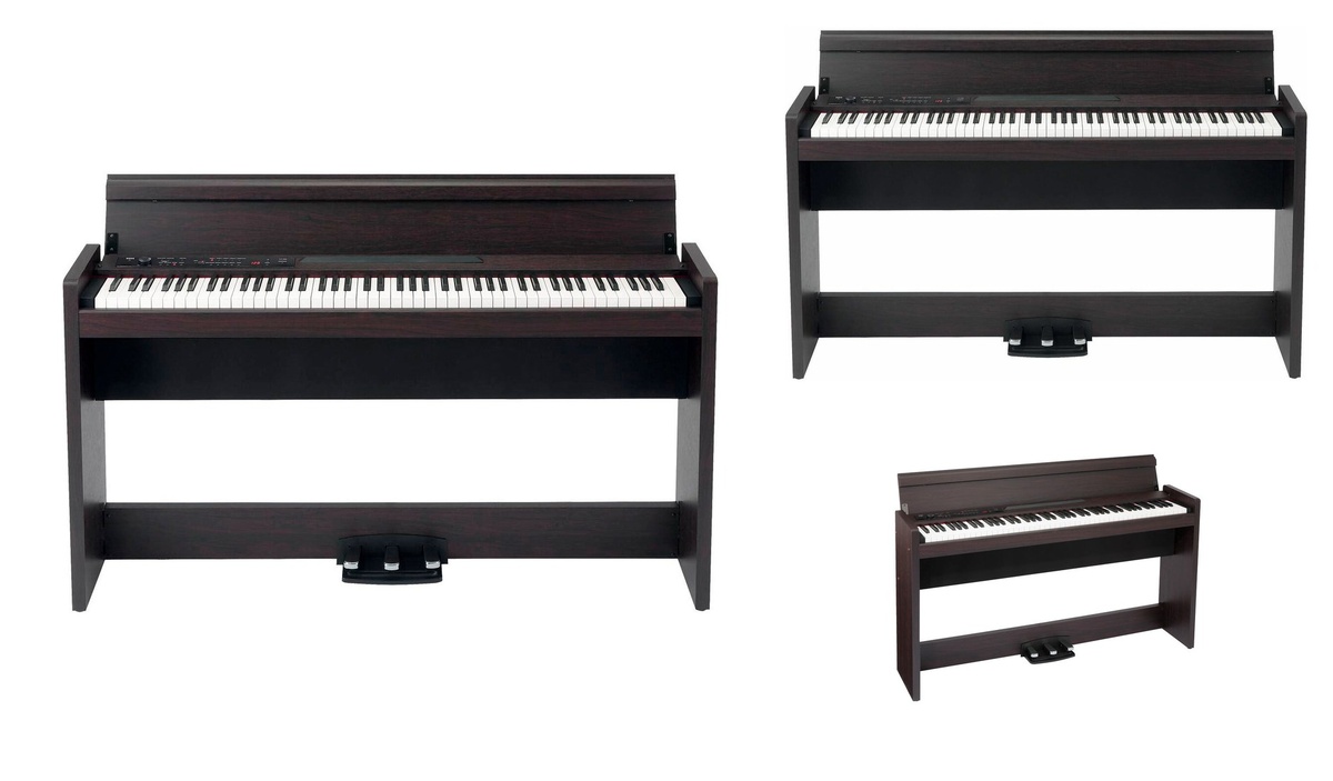KORG LP-380 RW U цифровое пианино, цвет Rosewood grain finish. 88 клавиш, RH3