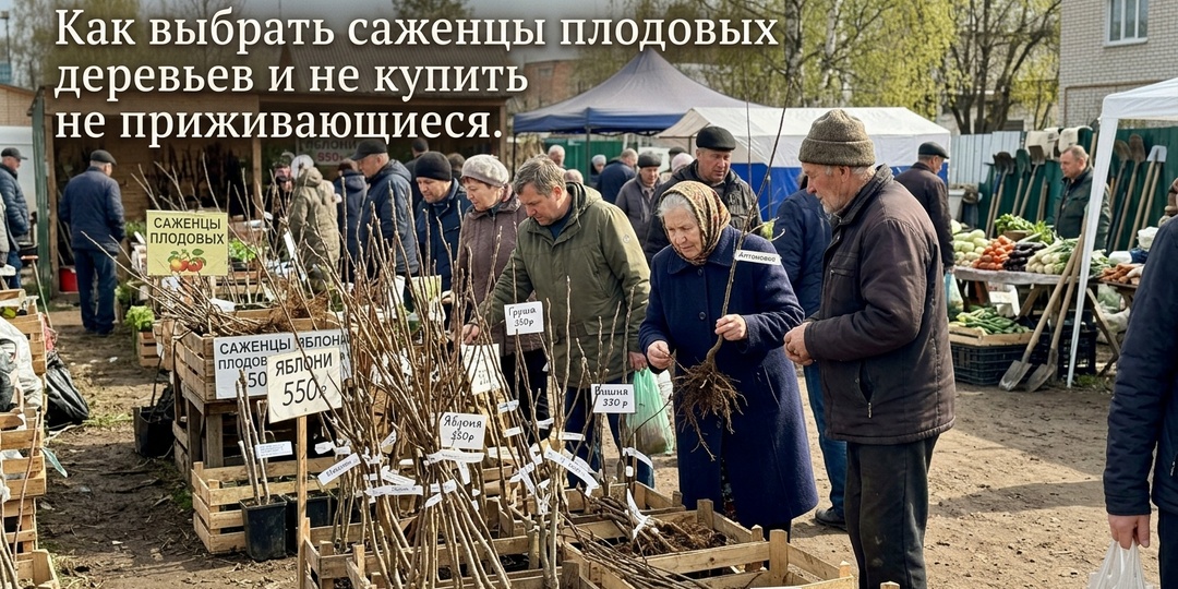 Как выбрать саженцы плодовых деревьев и не купить то, что не приживётся