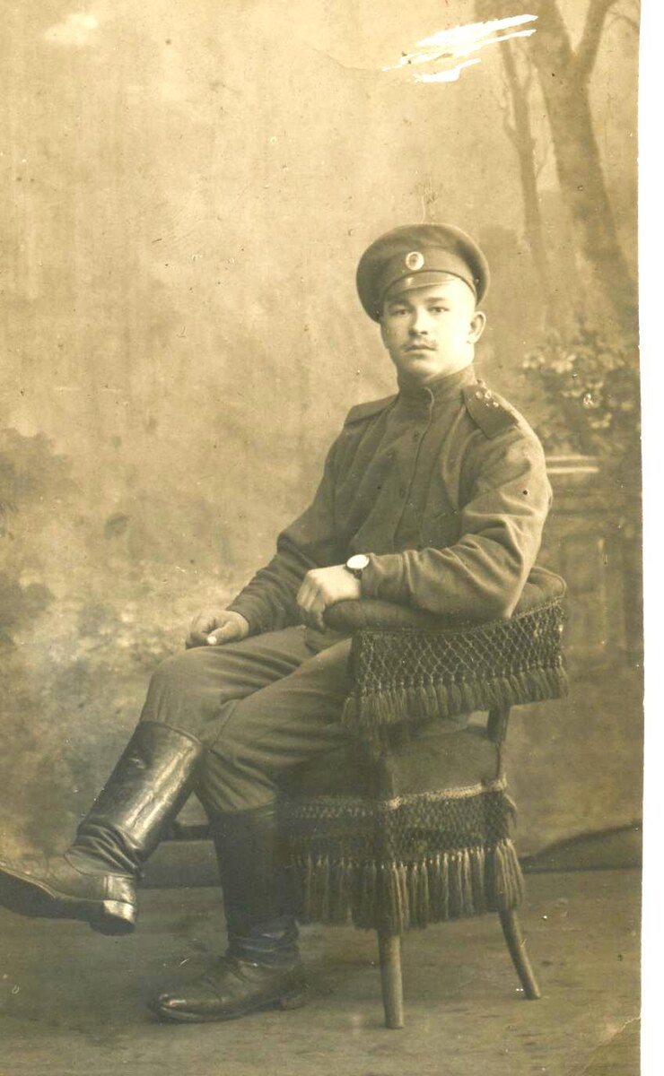 Солдат Императорской армии  1914 год, Адольф  (Анатолий) Казимирович Шпур, прадед
