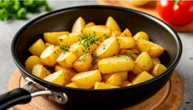 рецепт жареной картошки