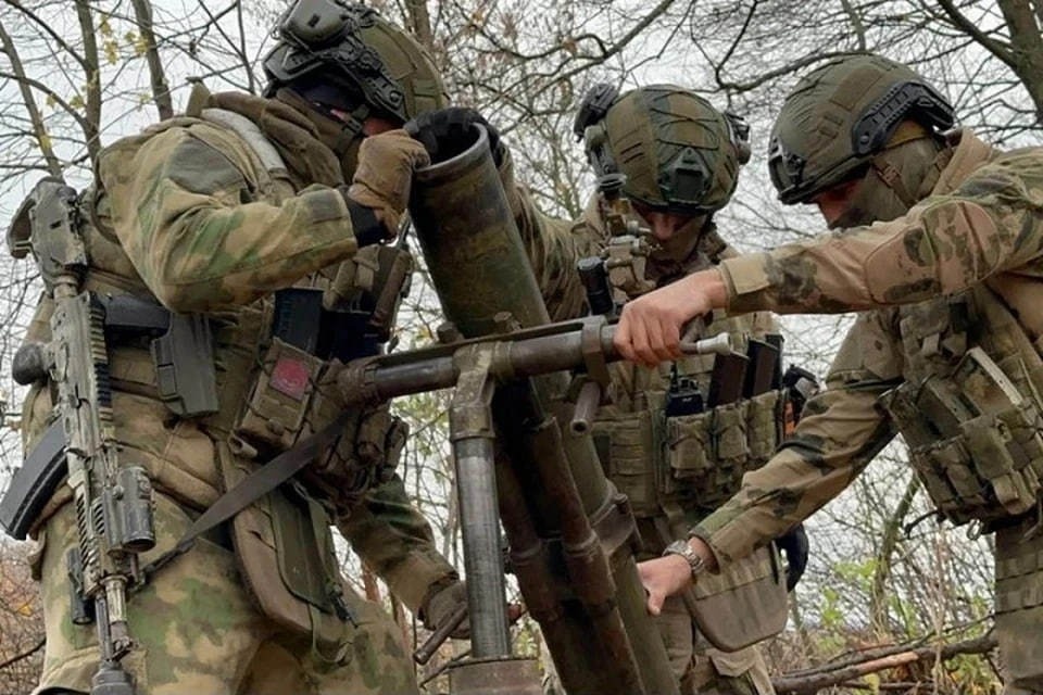    Военнослужащие ВС РФ ведут активные наступательные действия на позиции ВСУ в ДНР (архивное фото) Александр КОЦ