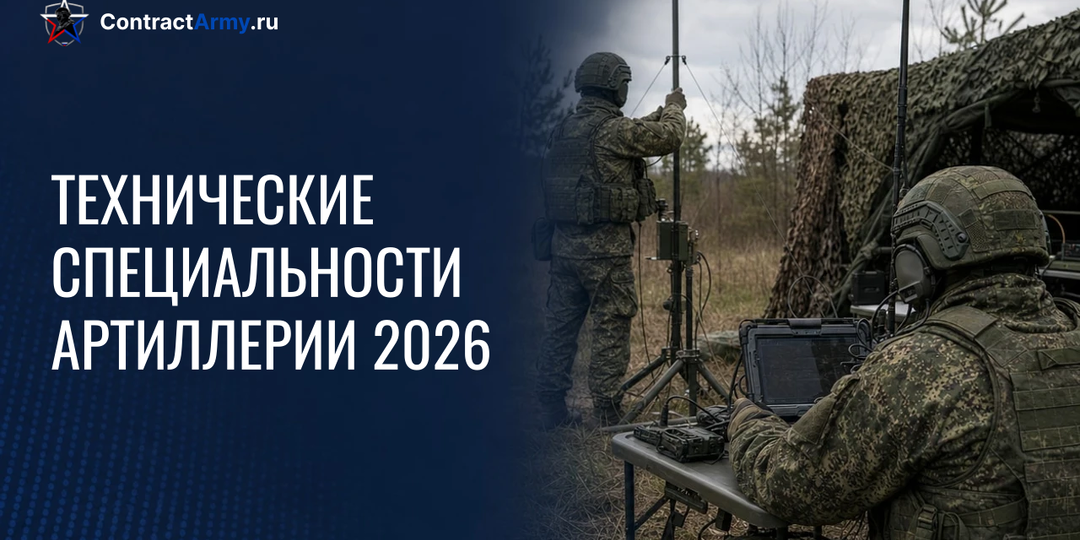Технические специальности в артиллерии 2026 — обеспечение огня