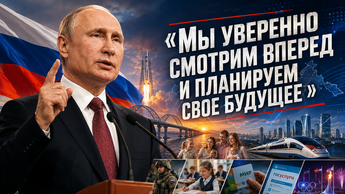 «Вместе победим»: что реально сделал Путин за 25 лет правления? Факты, которые невозможно игнорировать