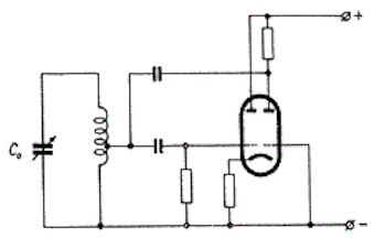 Рис. 1.  С сайта https://en.wikipedia.org/wiki/Cathode_follower_oscillator