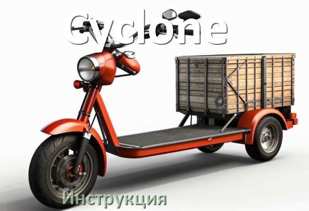 
Инструкция по эксплуатации скутера Cyclone официальное руководство пользователя на русском