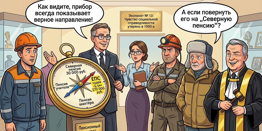Пенсионный компас: куда показывает стрелка справедливости?