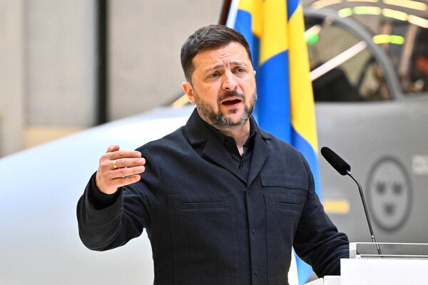 Президент Украины Владимир Зеленский / Christine Olsson/TT News Agency/Reuters   📷