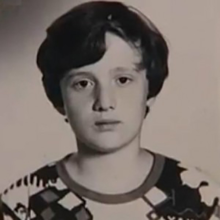Калина Никифорова в юности.