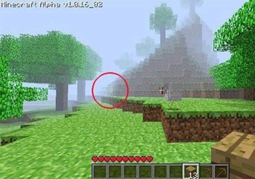 Изображение, прилагаемое к крипипасте Herobrine