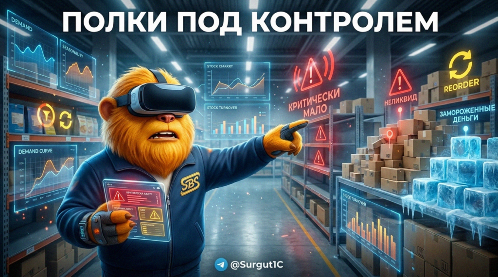    Как цифровой помощник «1С-Ритейл Чекер» меняет подход к управлению запасами и помогает избежать финансовых потерь в магазине Команда СБС