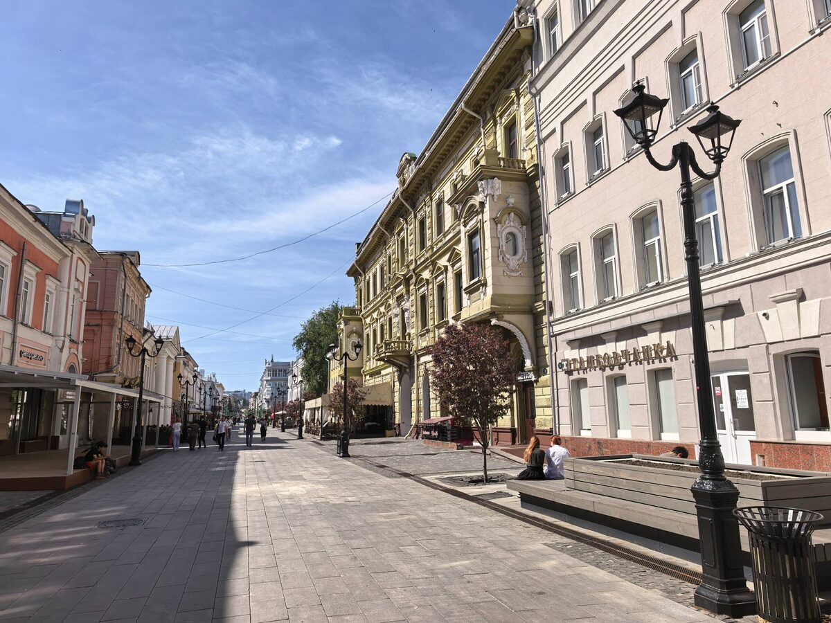 Большая Покровская улица Нижнего Новгорода. Фото автора блога
