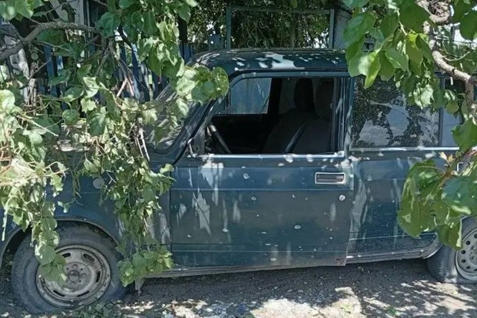    В Алешкинском муниципальном округе зафиксирован очередной акт агрессии со стороны Украины. Фото: ТГ-канал Владимира Сальдо