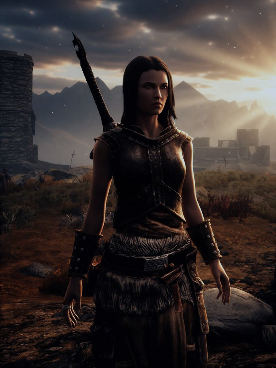 Септима Варн - моя ГГ в игре TES 5: Skyrim