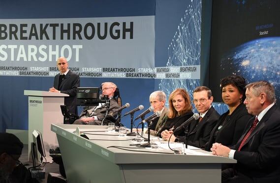 Презентация Breakthrough Starshot в 2016 году