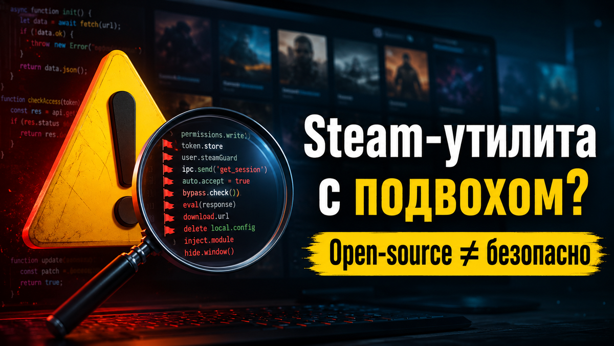 Интересный GitHub-проект для Steam