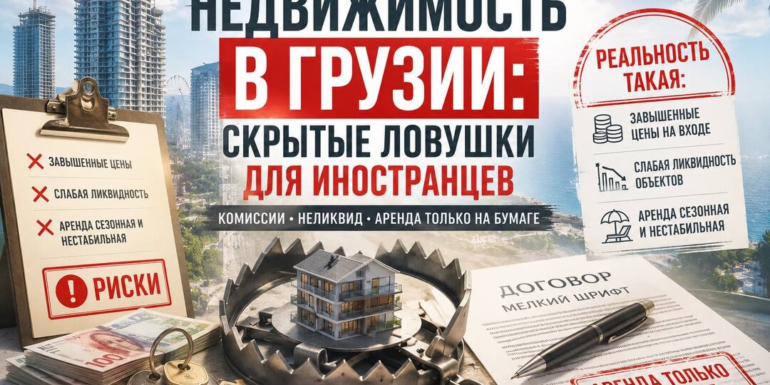 Как не стать жертвой недобросовестных риелторов в Грузии