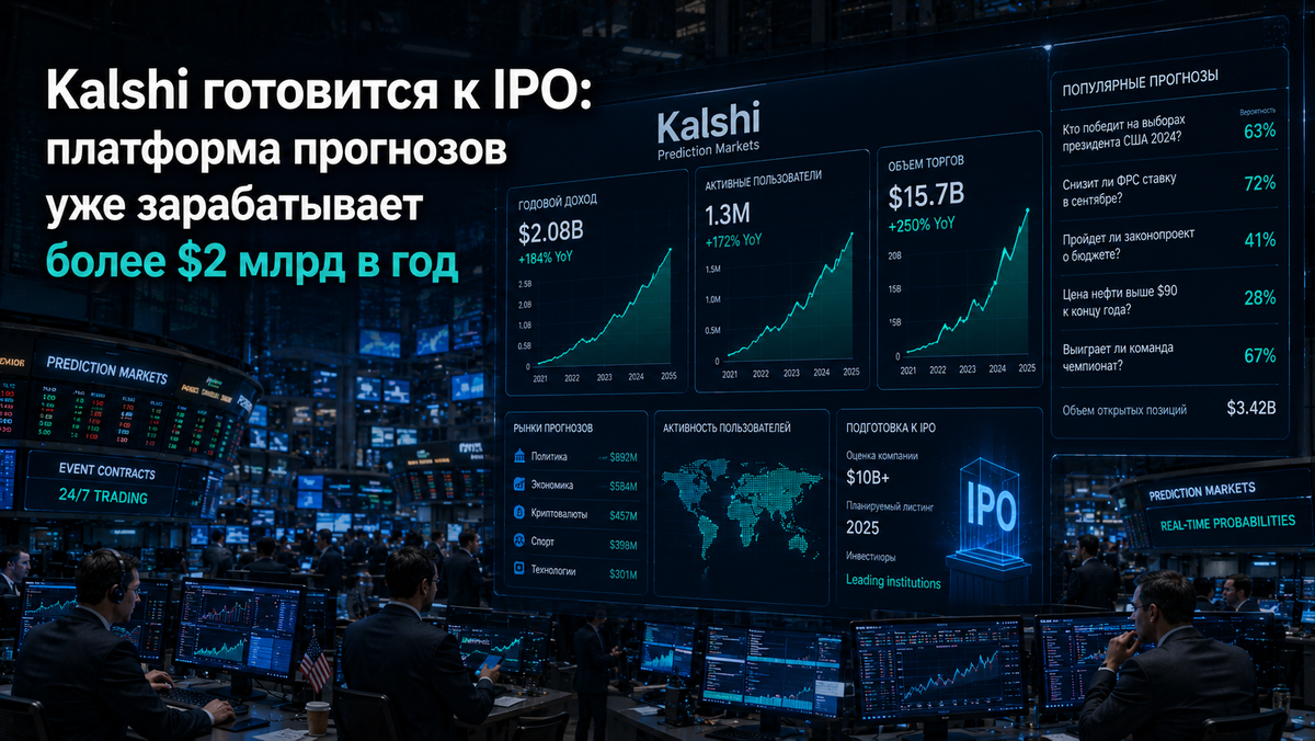 Kalshi готовится к IPO