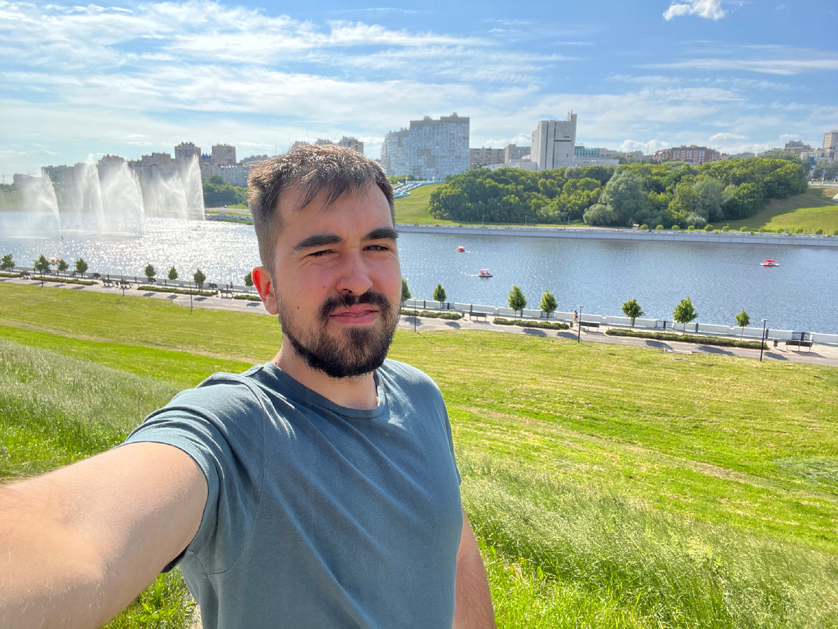 Вид на Чебоксарский залив