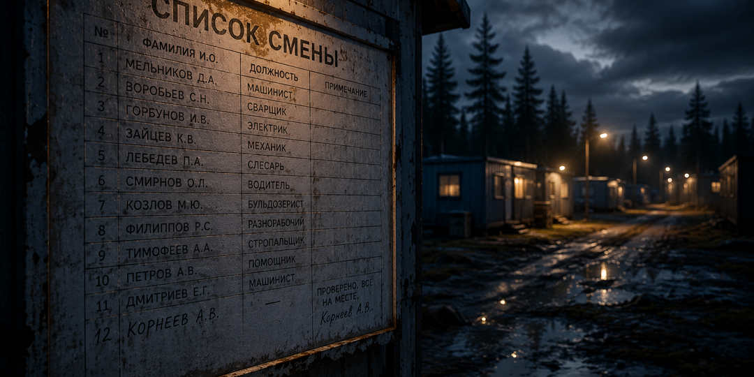 СЕРИЯ 1: Они приехали на новый участок. Но в списке бригады оказался человек, который уволился пять лет назад