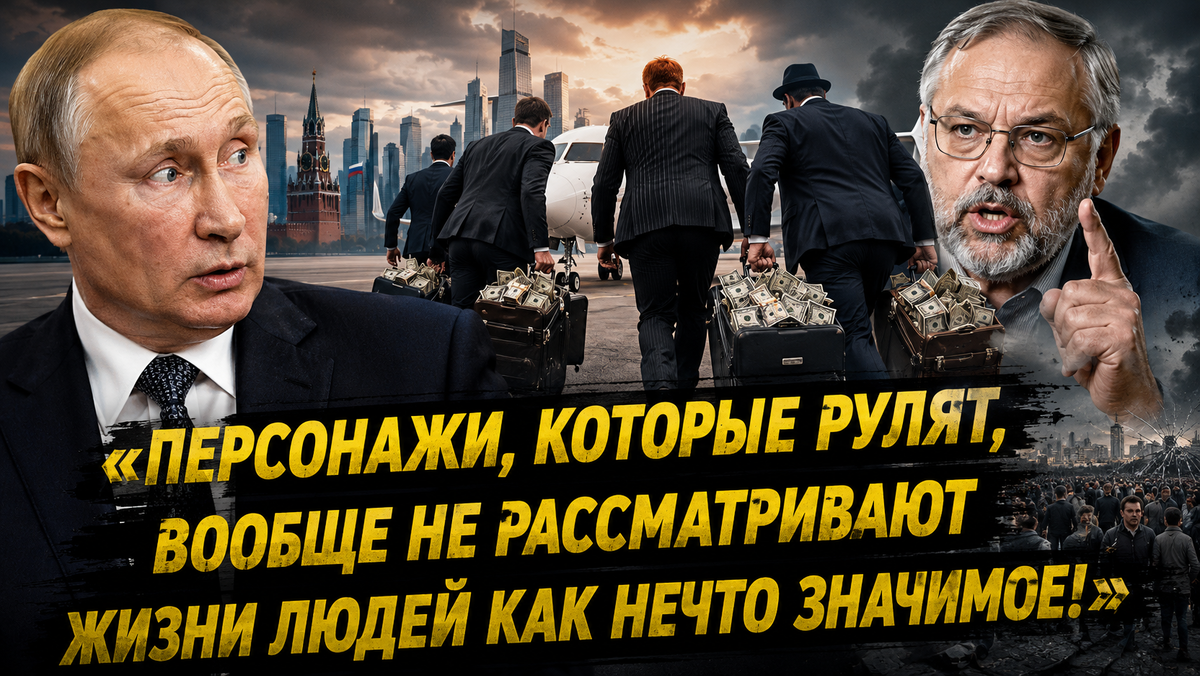 «Они думали, что сбегут»: экономист предсказал тяжелое будущее российской элите