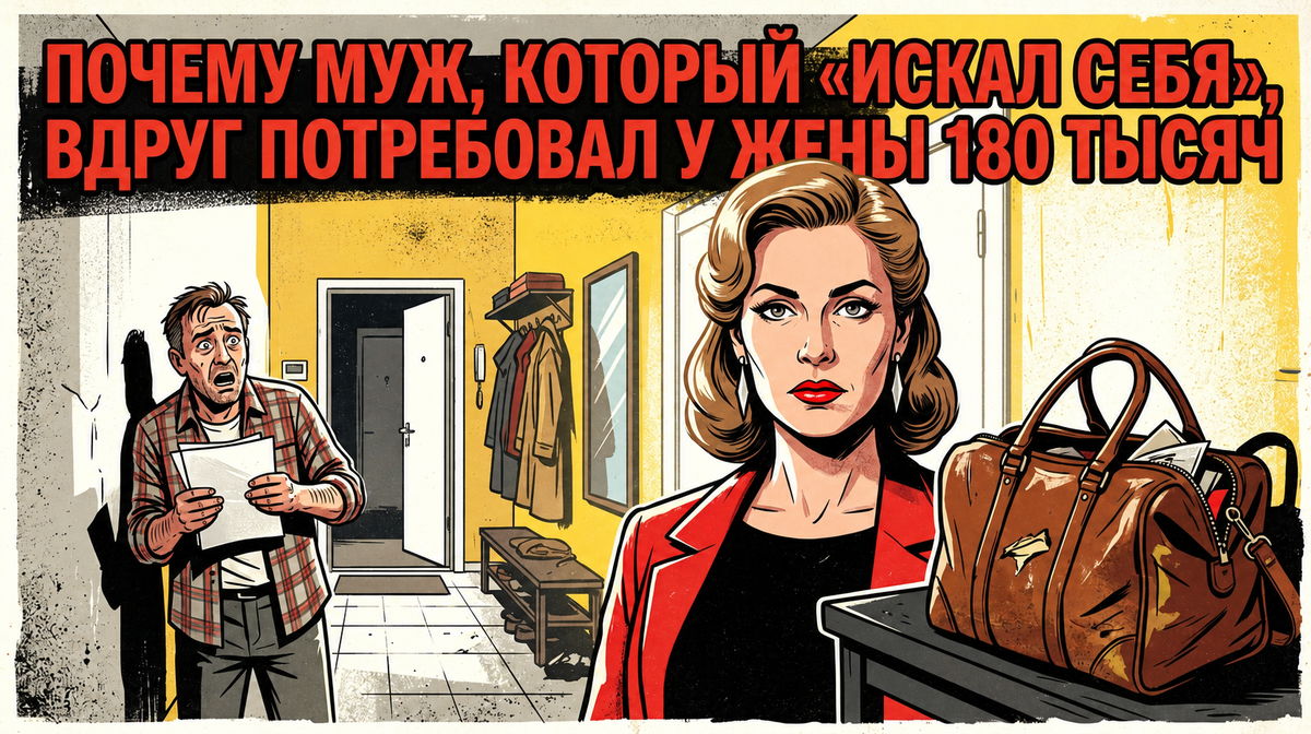 Почему муж, который искал себя, вдруг потребовал у жены