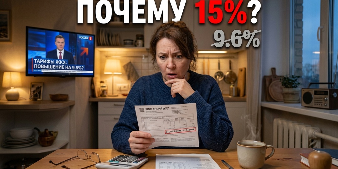 Тарифы ЖКХ с октября вырастут на 8–22%: как понять, сколько это будет в рублях
