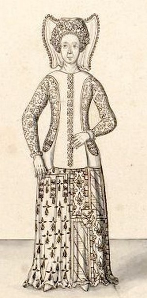 Маргарита Неверская, по совместительству Баварская, бывшая жена Людовика Гиеньского и детская мечта де Ришмона. Авторство: By Anonymous - Bibliothèque nationale de France, Public Domain, https://commons.wikimedia.org/w/index.php?curid=10841796