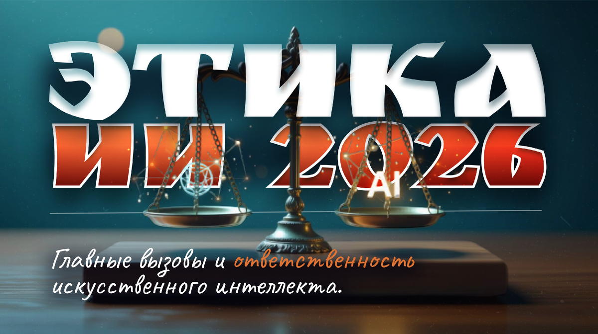 Этика ИИ 2026: Главные вызовы и ответственность искусственного интеллекта.
