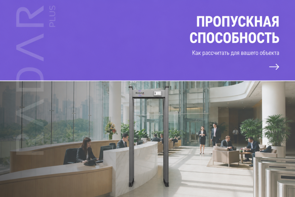    Как рассчитать пропускную способность металлодетектора. admin
