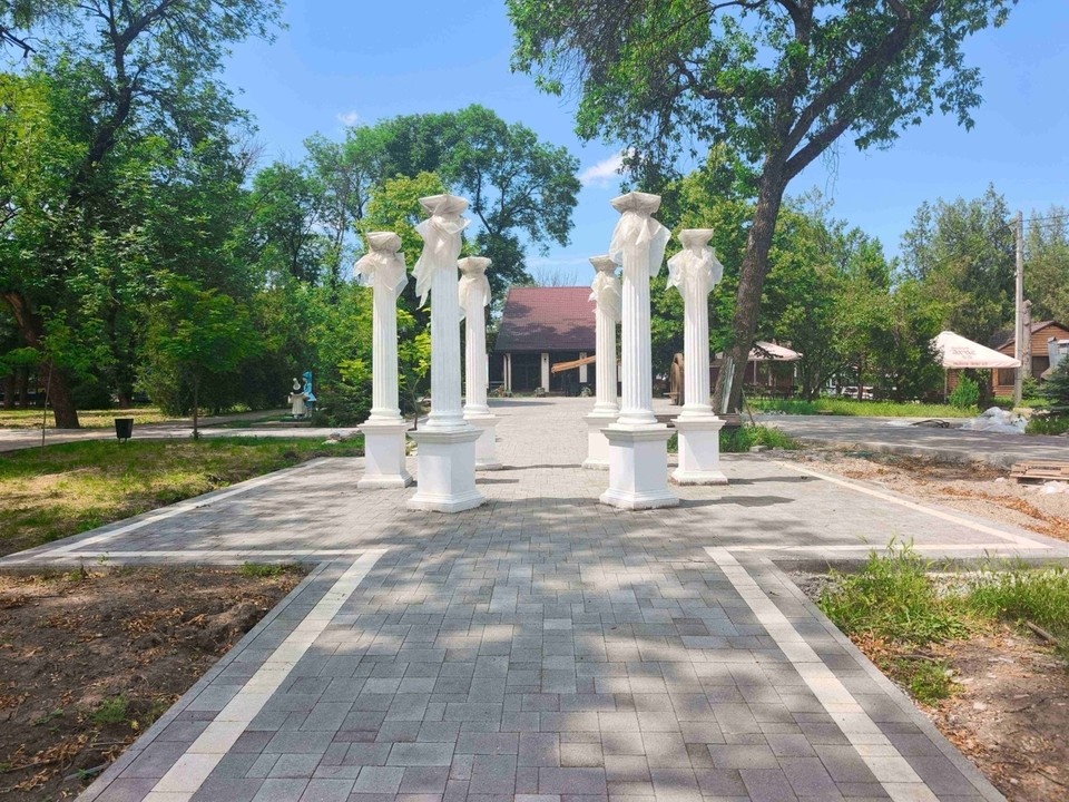    Сцену, ротонду и фонтан установят в парке Георгиевска на Ставрополье. Фото: администрация Георгиевского округа