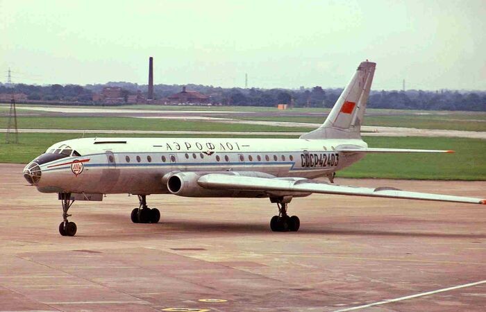 Ту-104 - тот самый проблемный самолёт Советского Союза. \ Фото: upload.wikimedia.org.
