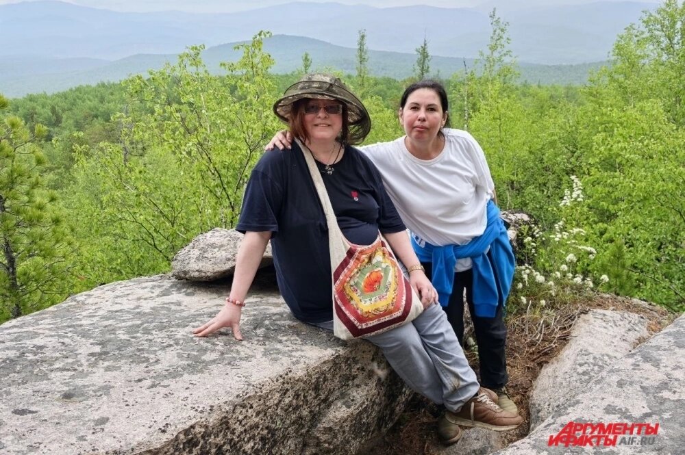    ЖурналистыАнна Соколова и Татьяна Бахтигозина повторили путь, по которому прошли Усольцевы. Фото: АиФ/ Анна Соколова
