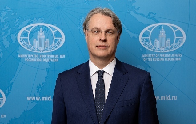    Директор департамента международных организаций МИД РФ Кирилл Логвинов  МИД РФ