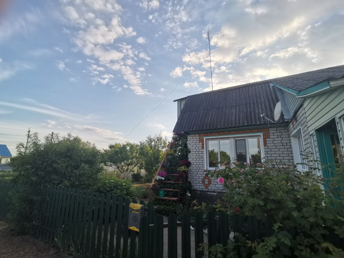 Мой дом рано утром
