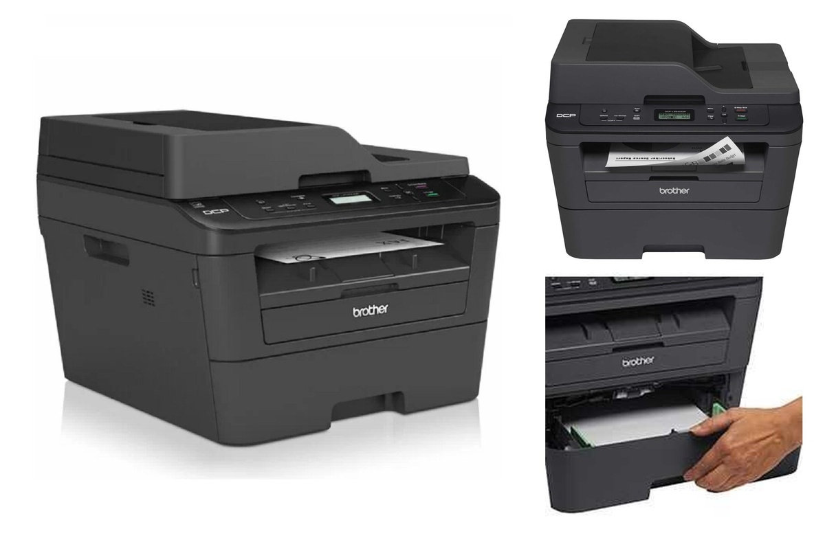 МФУ BROTHER DCP-L2540DW лазерное чёрно-белое с картриджами TN-2335, TN-2375