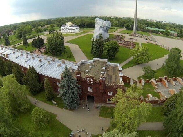    Панорама мемориала «Брестская крепость-герой».