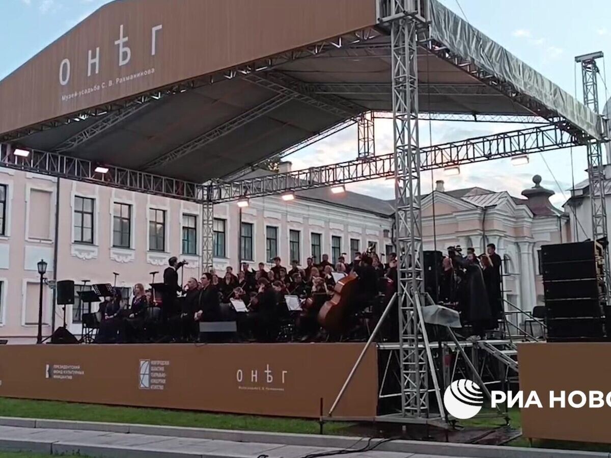    "Реквием" Моцарта в 4 утра в Кремле Великого Новгорода | © РИА Новости