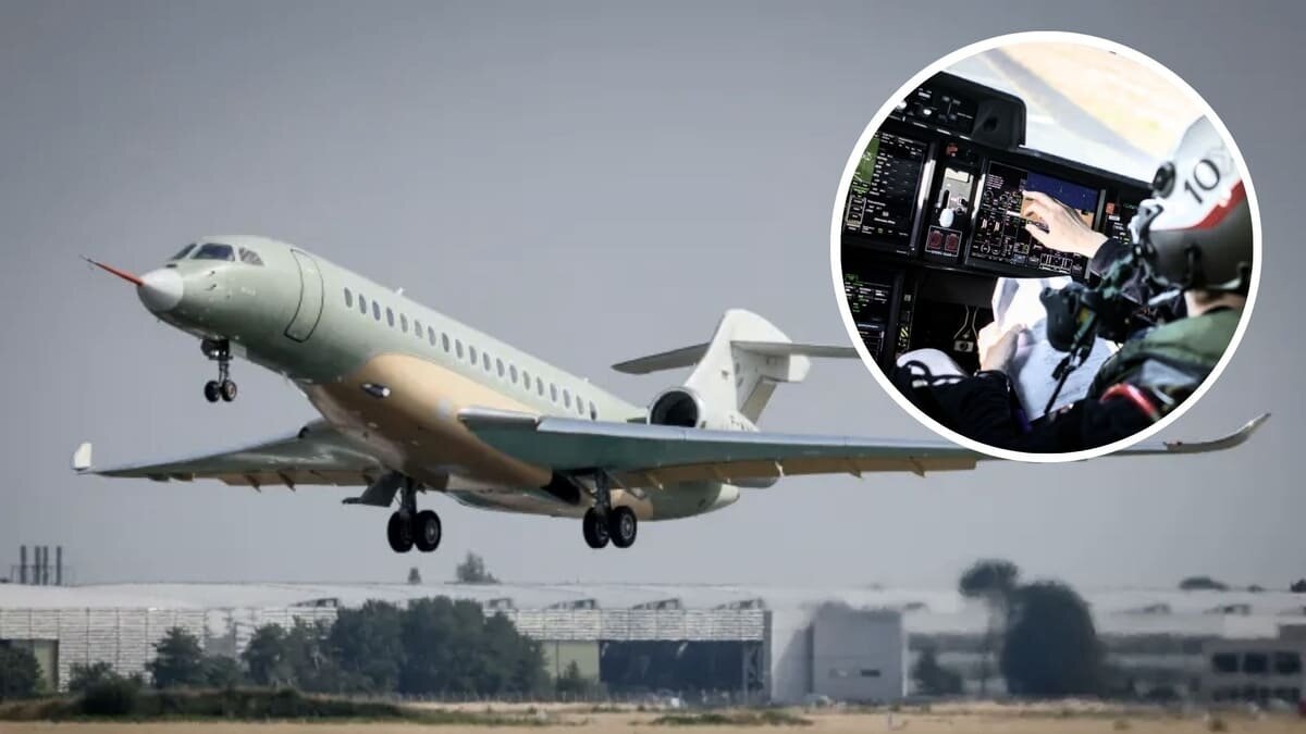    Первый полет Falcon 10X / © Dassault Aviation
