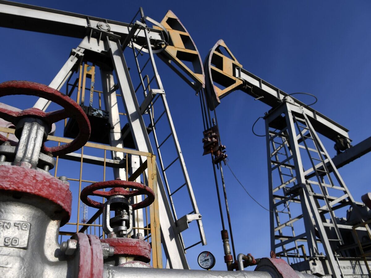    Добыча нефти.© РИА Новости . Максим Богодвид