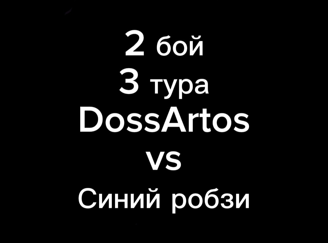 2 бой 3 тура