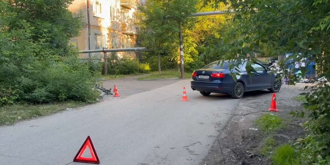 Девятилетний велосипедист попал под машину в Нижнем Новгороде