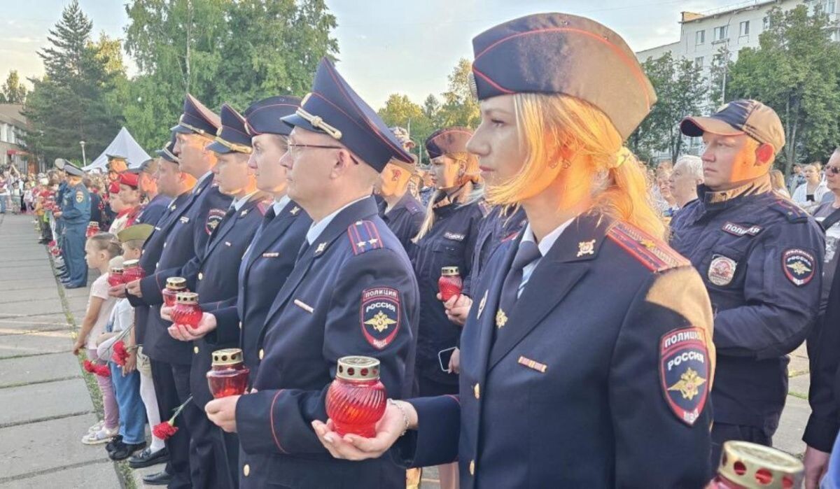     Участники акции. Источник: ОМВД по ЧГО Автор фото: Отдел МВД по ЧГО