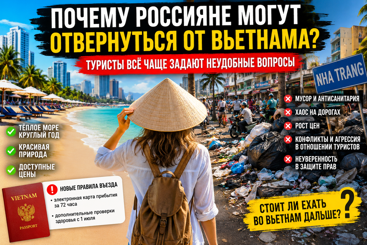 Пляжный рай или улицы хаоса