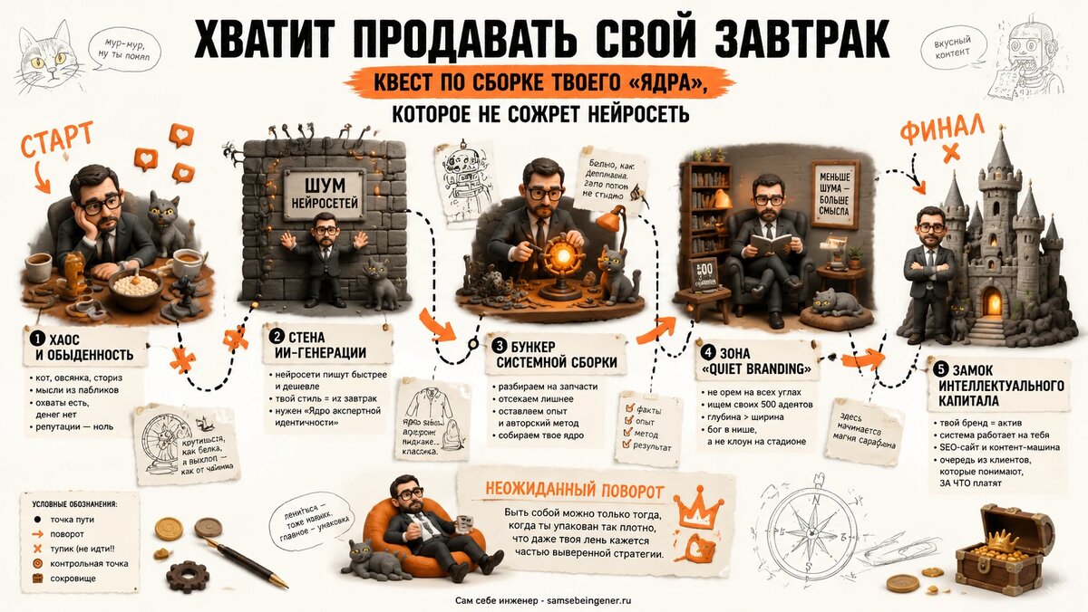    Никита Куликов. Сам себе инженер: экспертное ядро, идентификация личности, Quiet Branding.