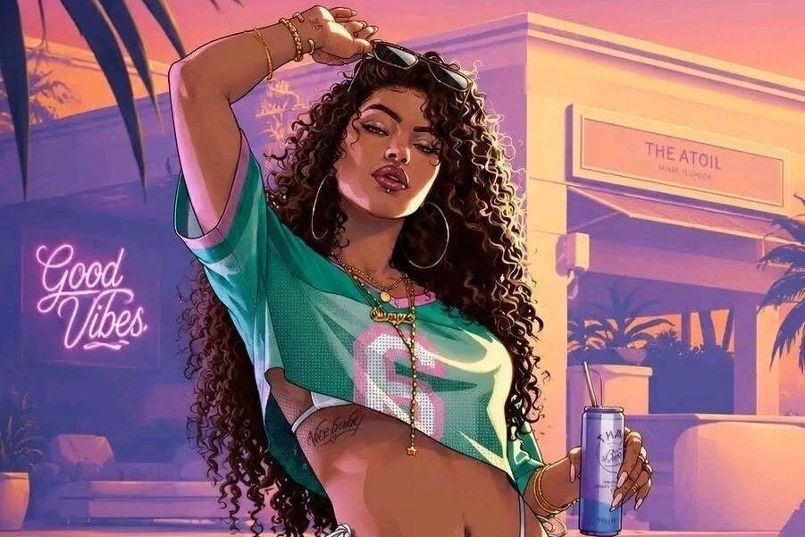     Геймеры нашли реальный прототип девушки с обложки GTA VI: ей оказалась диджей из Венесуэлы