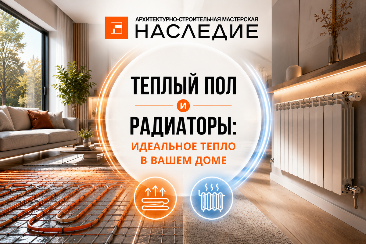 Теплый пол или радиаторы ?