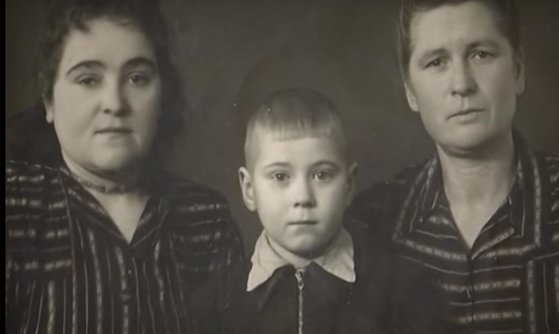 Николай Сектименко в детстве 