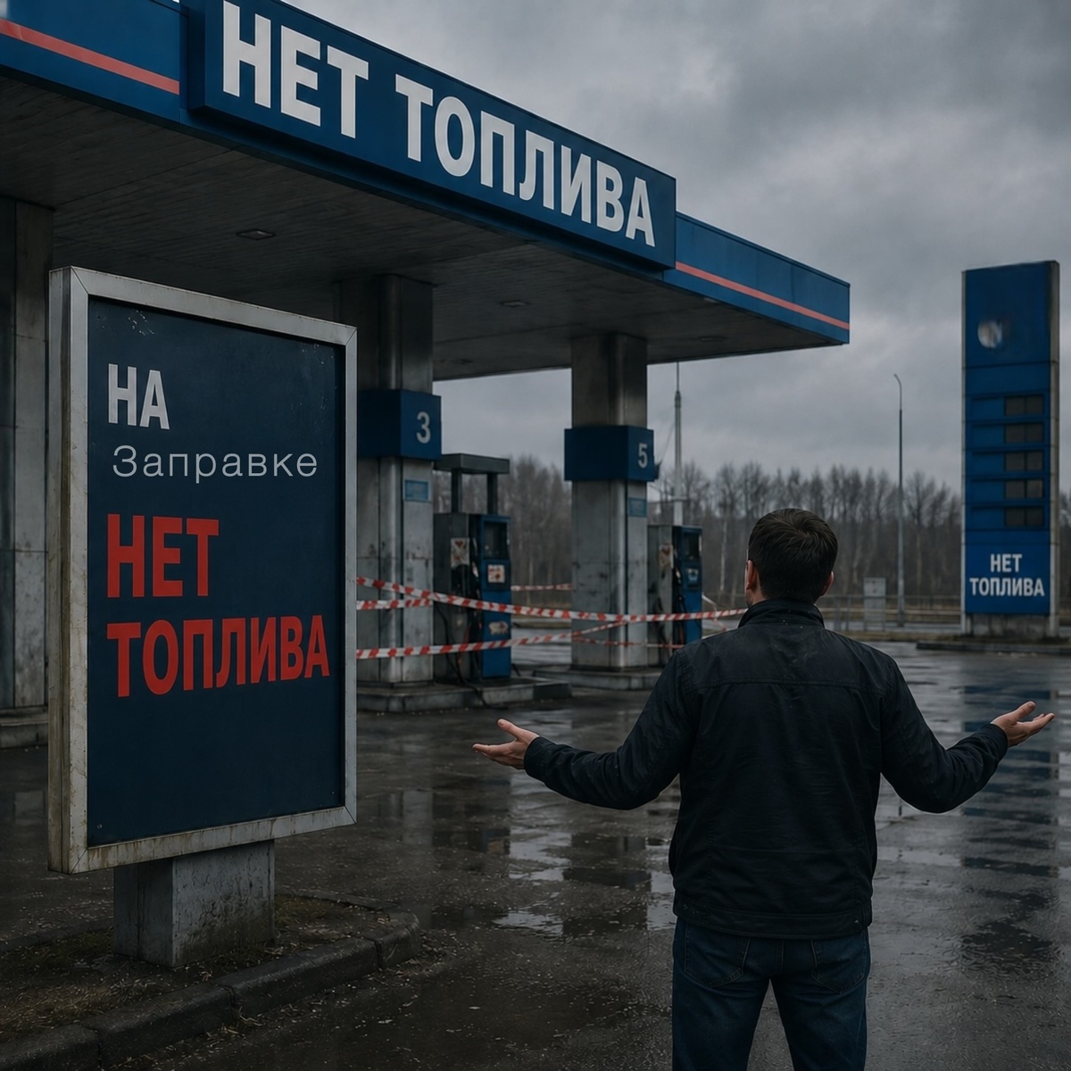 Бензина нет