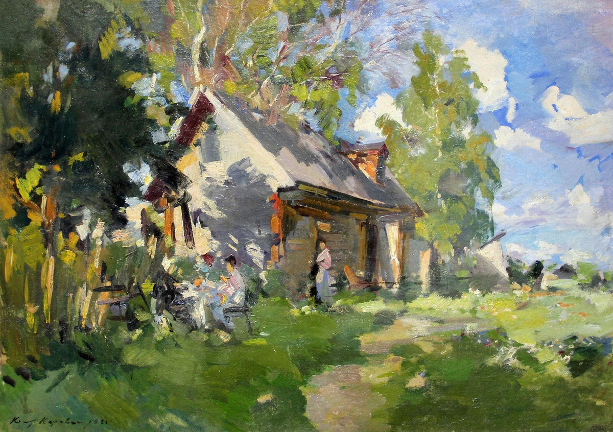 Коровин Константин Алексеевич, Охотино